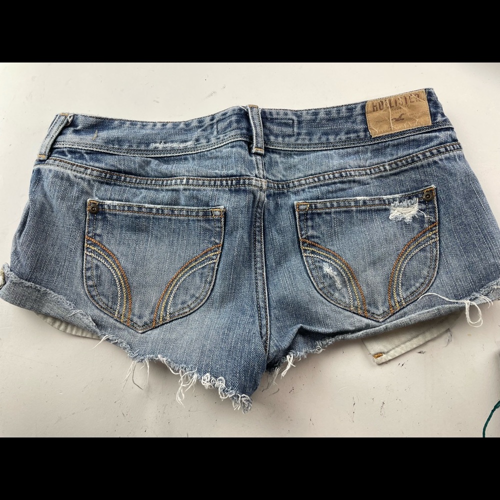 Hollister size 9 cut off jean shorts